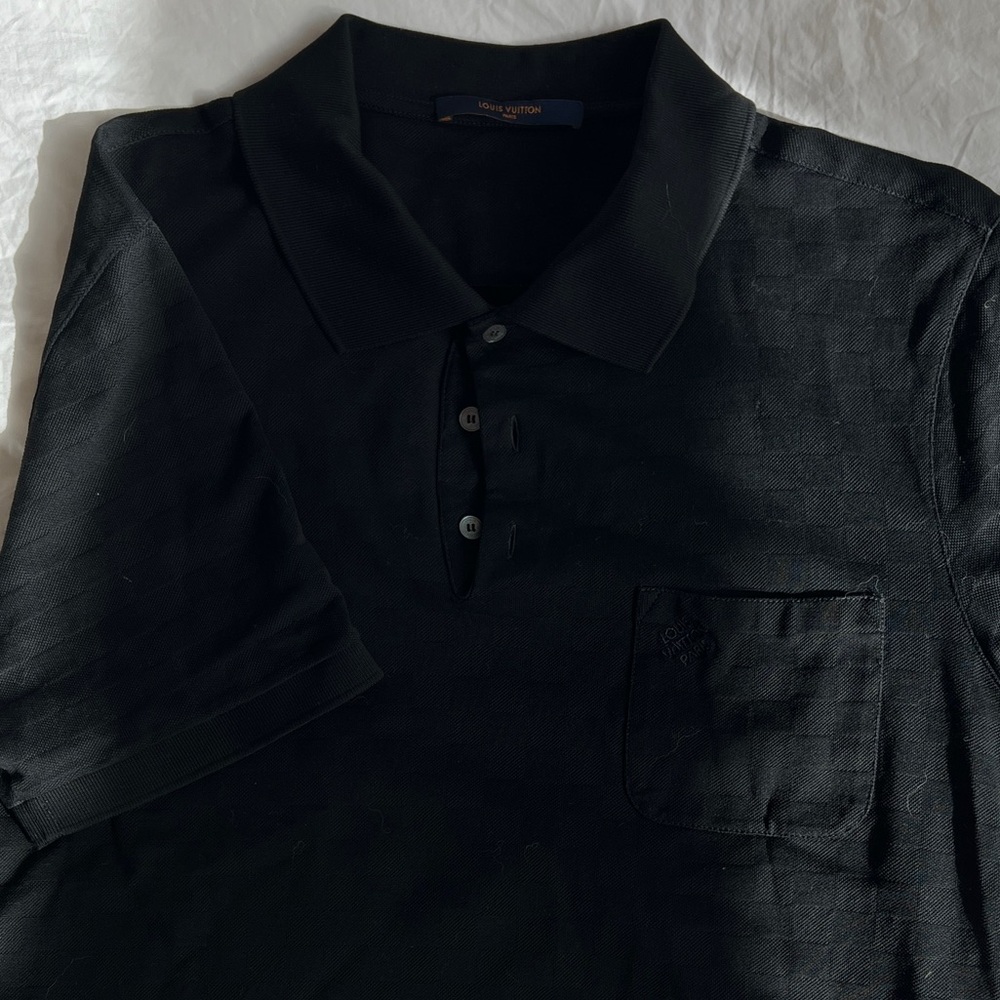 LOUIS VUITTON Signature Polo Men’s XL